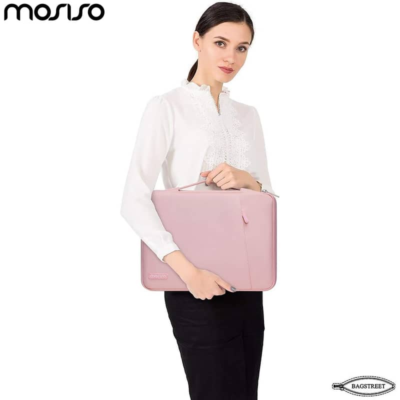 MOSISO Laptop Sleeve 13.3" - 14" Inch Compatible with MacBook & Laptop 12