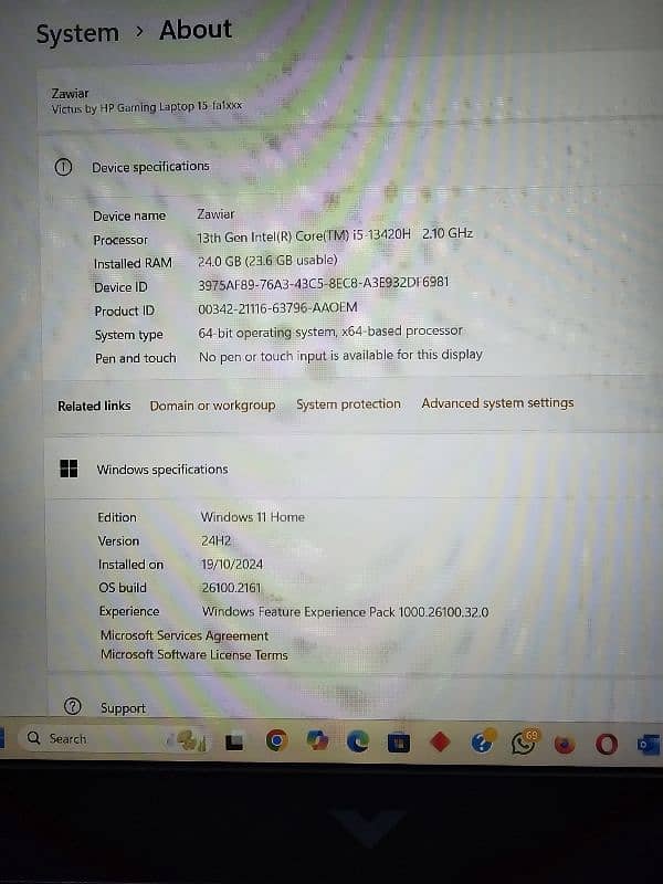 HP Victus 15 Gaming Laptop RTX3050 2