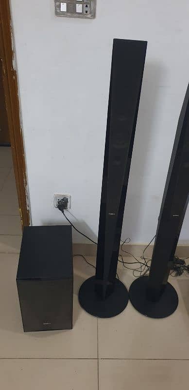 SONY HOME THEATRE EXTREMELY HEAVY BASS VIBRATION PRESSURE 2