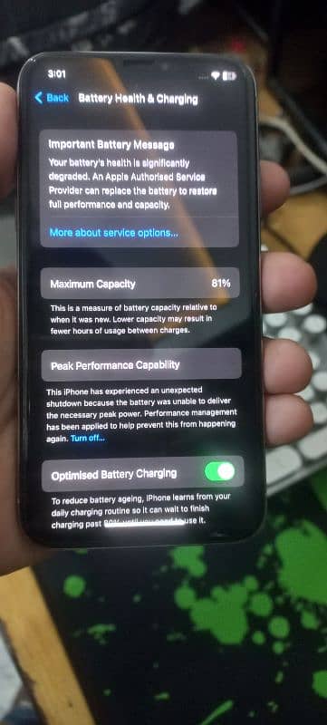 iPhone X 256gb non pta for Urgent Sale ,8/10 Just  Minor Issue 4