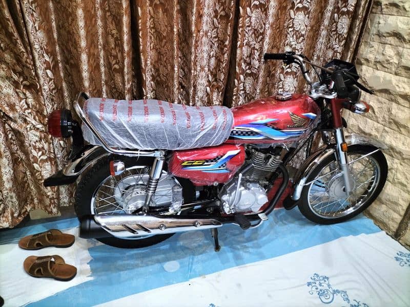 Honda CG 125 2024 first owner brand new bike 15