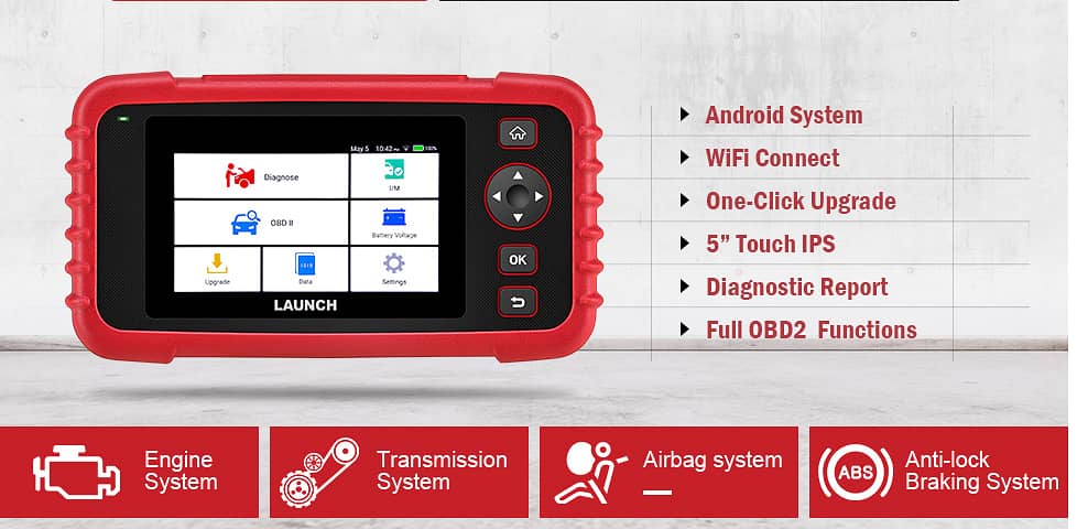 NEW ORIGINAL LAUNCH CRP 233 CODE READ LIVE DATA OBD2 CAR SCANNER 5