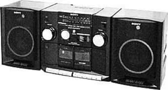 Sony scf-828s Tape Radio Recorder