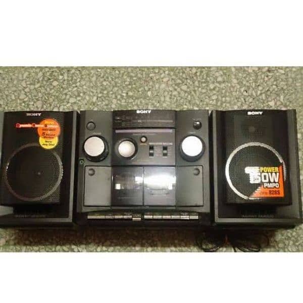 Sony scf-828s Tape Radio Recorder 2