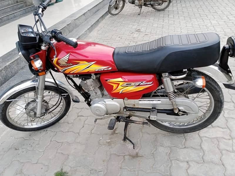 Honda 125 CG 2021 Model Red colore Condition 8/10 0