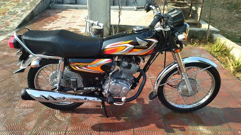 Honda cg 125 2022 urgent forsale 0