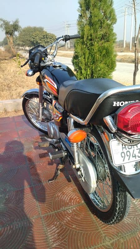 Honda cg 125 2022 urgent forsale 4