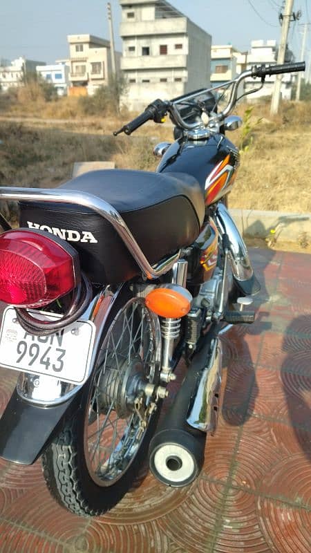 Honda cg 125 2022 urgent forsale 5