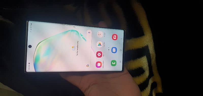 note 10 plus glass crack no dot single sim life time patched 0