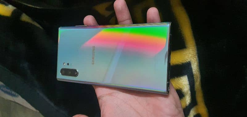 note 10 plus glass crack no dot single sim life time patched 4