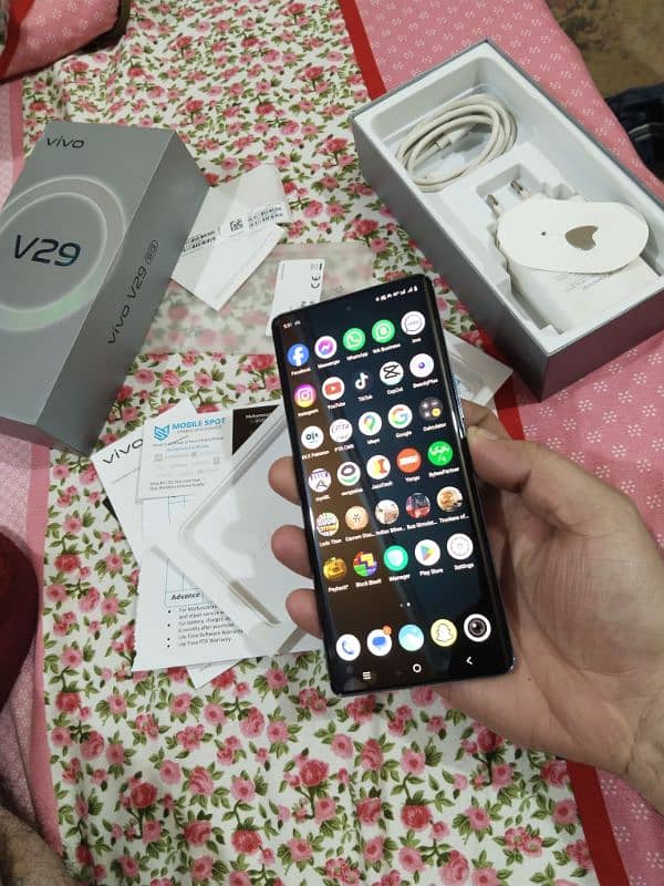 Vivo V29 5g 12.256 10by10 Condition Unused Mobile 1