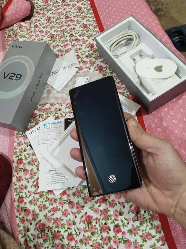 Vivo V29 5g 12.256 10by10 Condition Unused Mobile 4