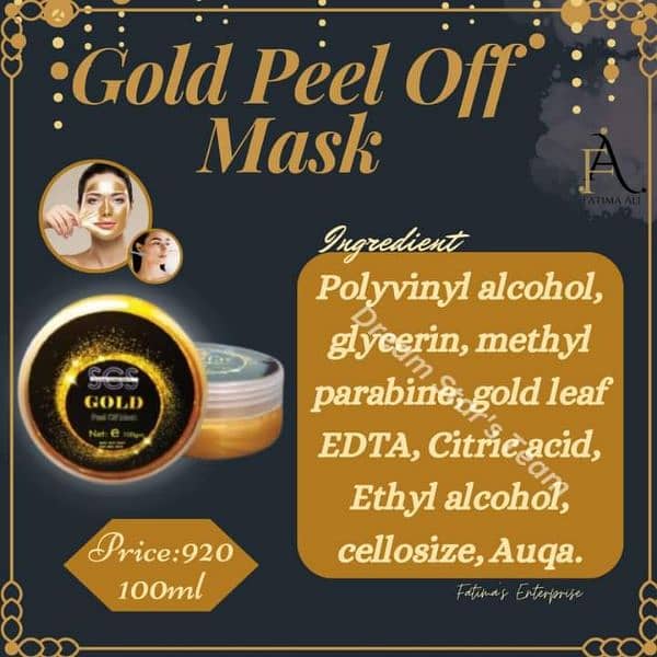 Gold peel off mask 0