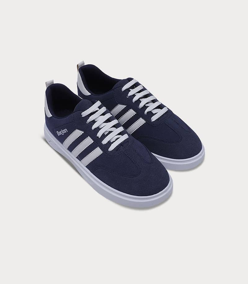 Styllish Men Sneakers (Blue / Black) 3