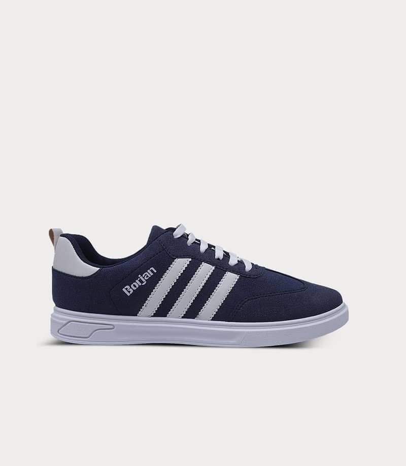 Styllish Men Sneakers (Blue / Black) 5