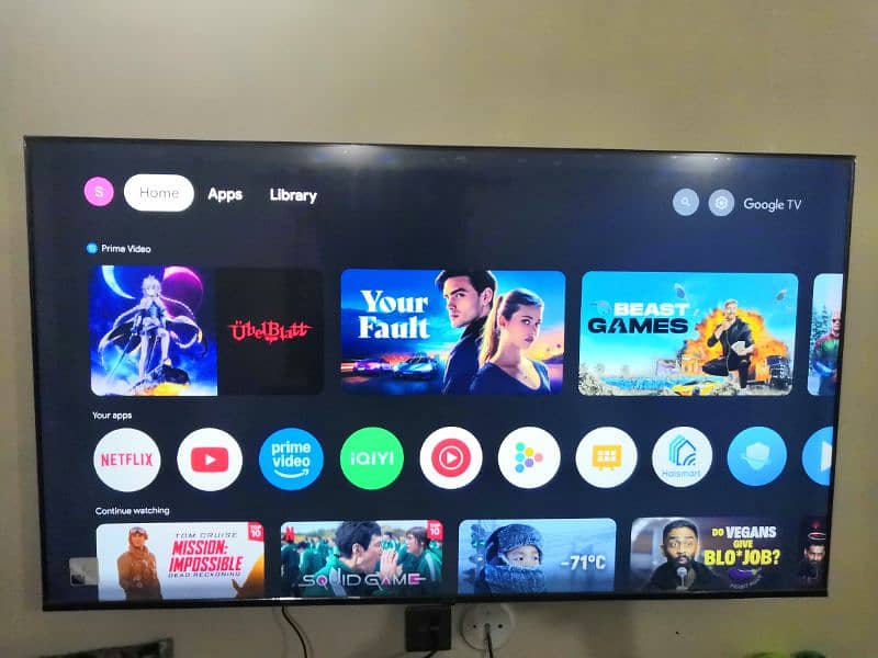 Haier 65" Google Tv 1