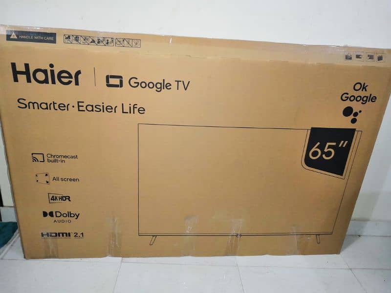 Haier 65" Google Tv 8