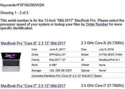 macbook pro 2017