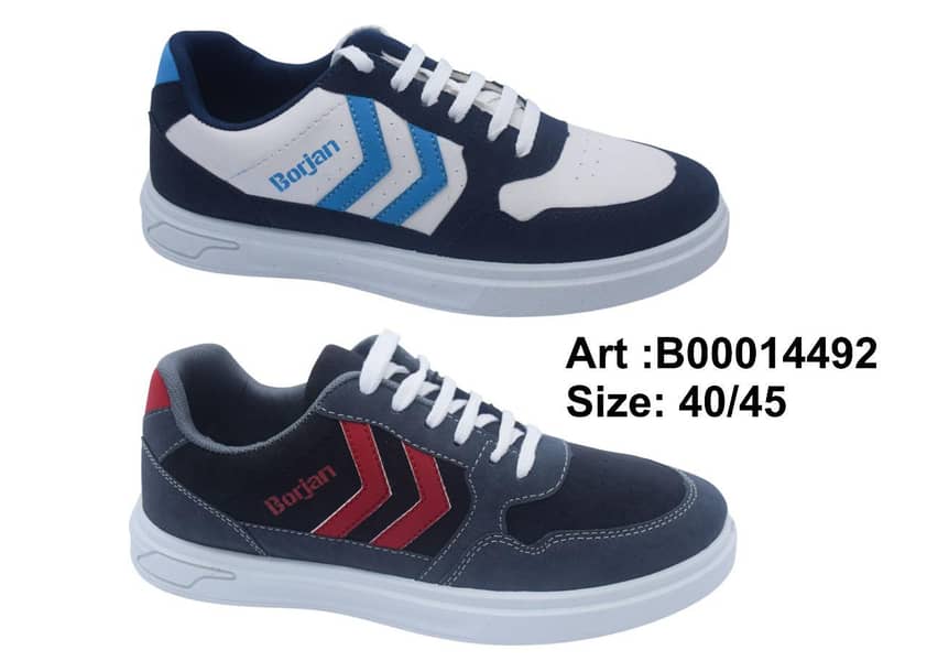 Styllish Men Sneakers (Blue / Black) 6