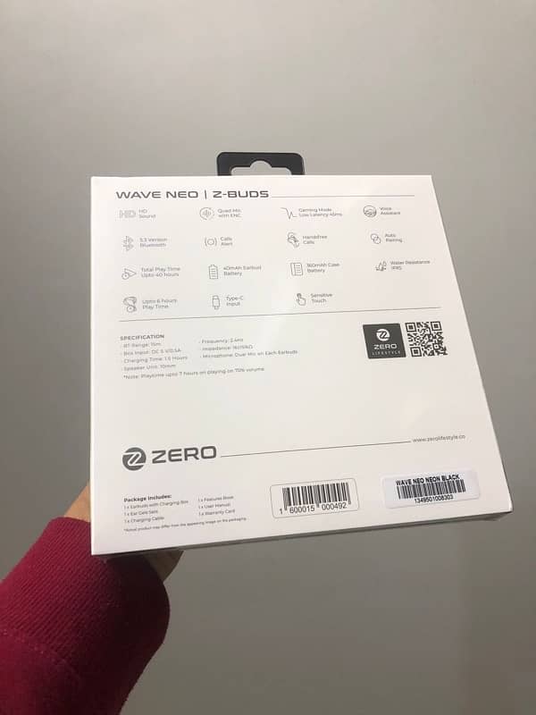 Zero Wave Neo Zbuds box pack 1