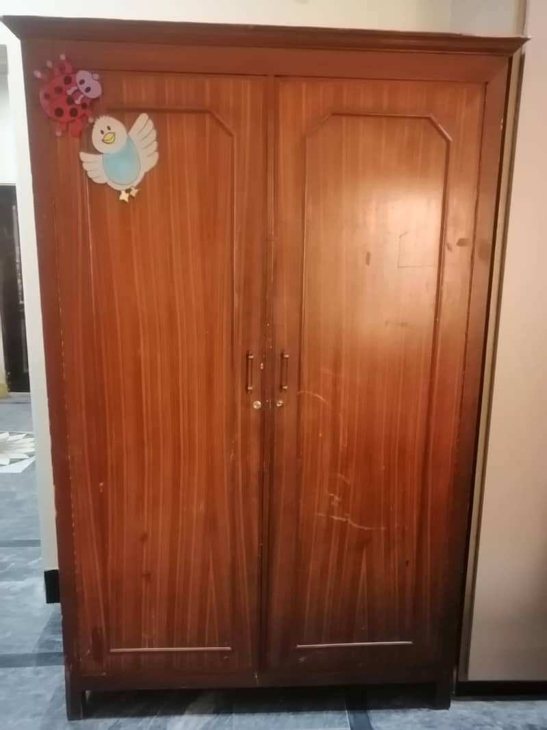 Wooden Cabinet, Show Case and Dressing table for Sale 2