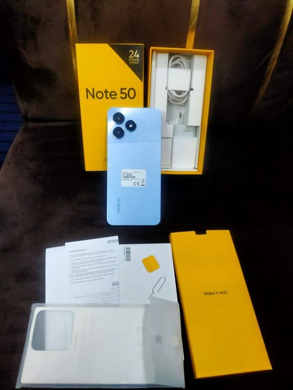 Pakistan made Realme note 50 10/10 condition 6