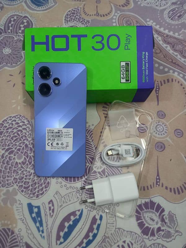 Infinix Hot 30 play 4/64 for Sale 0