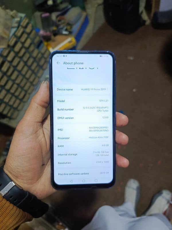 Huawei Y9 prime 4+128 GB only fornt camera not working 5