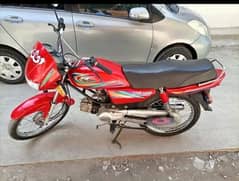 United 100 cc bike 20 modle good condition RWP Num file and bio matric