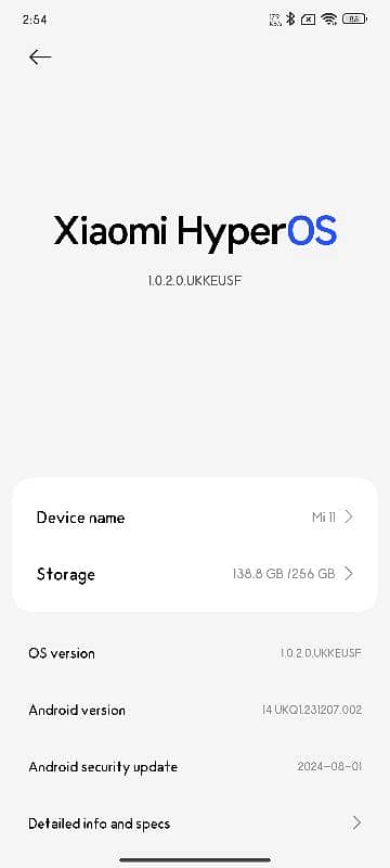 Xiaomi mi 11 256gb 4