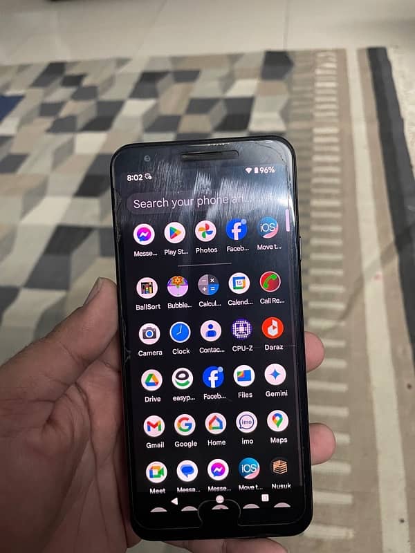 Google Pixel 3A Super Fast Phone Pta Approved 4