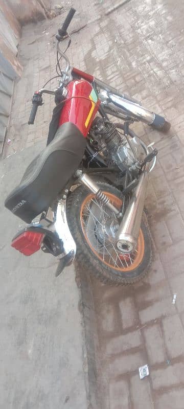 CG Honda 125 argent sale 4