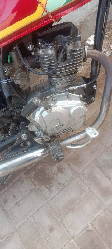 CG Honda 125 argent sale 5