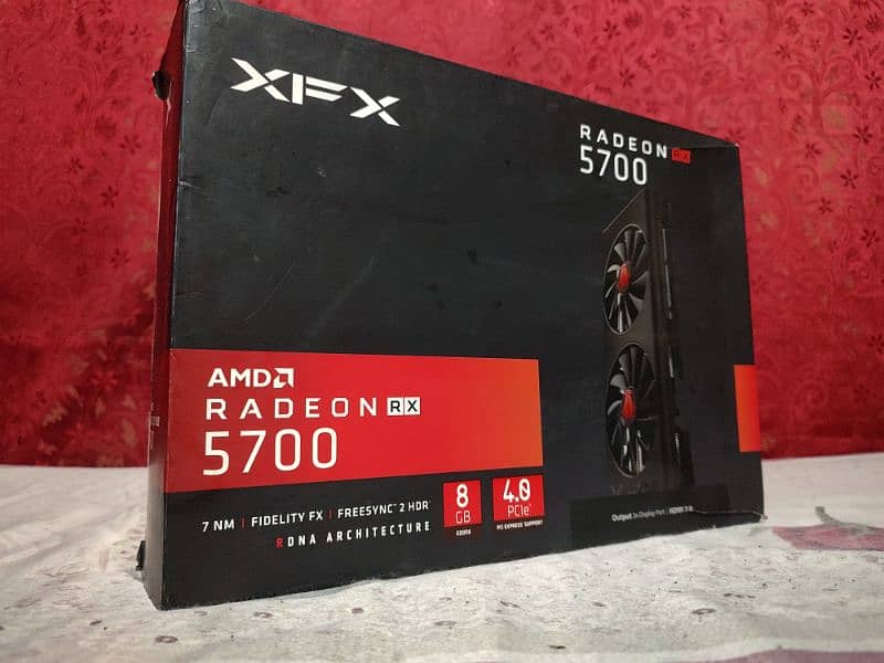 RX 5700 sealed with box ( 2060 1080 1660s 1660ti 2070 3060) 0