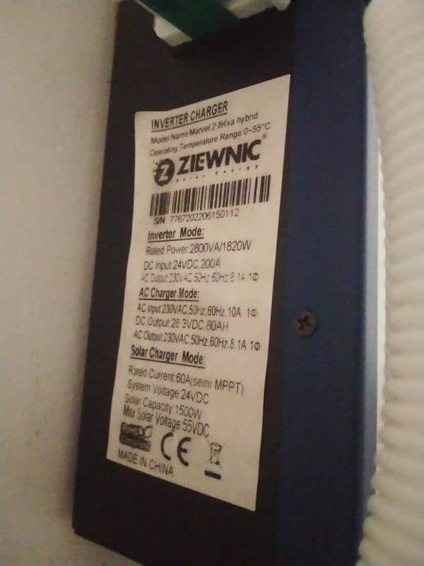 Solar Inverter , Ziewnic  2.8kv Hybrid 4