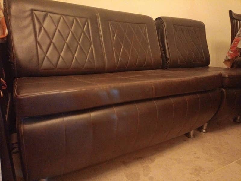 Leather sofa ( 5 seater ) 0