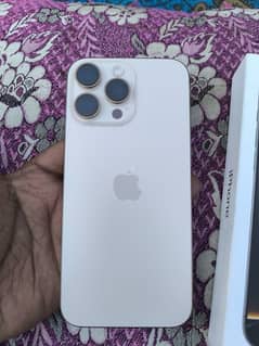 I phone 16 pro max noon pta desert titanium full box 10/ 10.