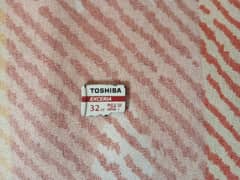 Original Toshiba memory card