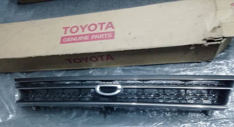 Toyota Corolla GT 1991-2001 Genuine front Chrome grille 1