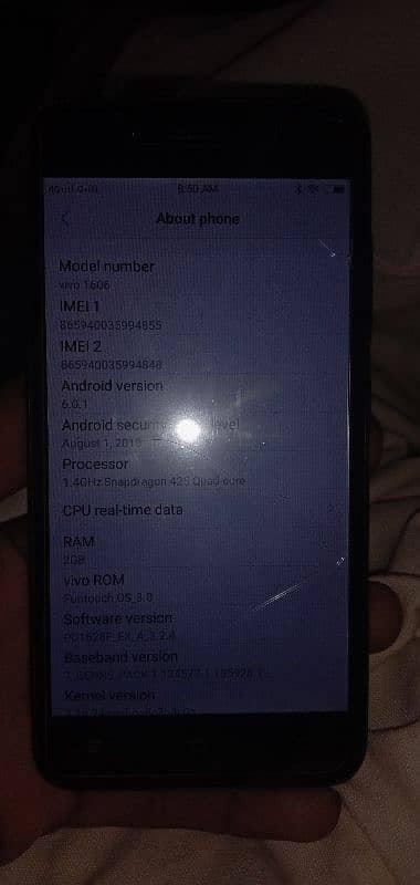 vivo 1606 10/9 condition 0