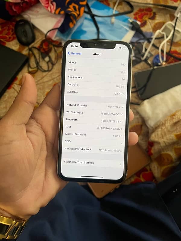 iphone x 256gb factory unlock 6