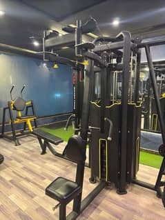 Local gym/gym equipments/four station/leg press/homegym/multi gym/gym