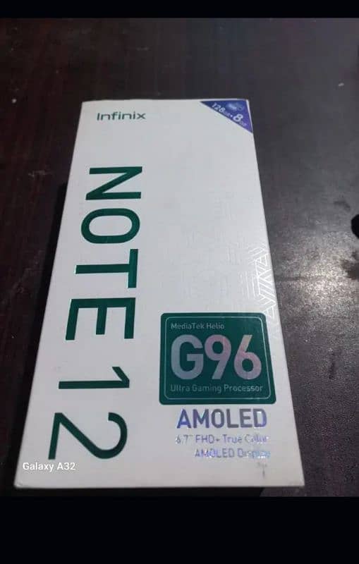 infinix note 12 8/128 official pta with box 3