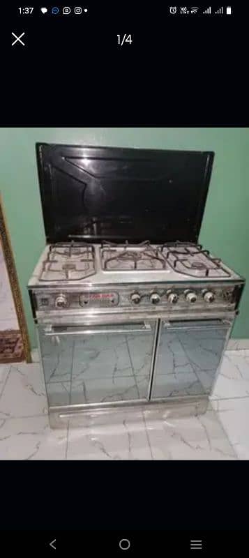 stove 5 oven argent sell Karachi Lyari ceel choke 0