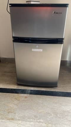 Esquire Mini Fridge 2 Door Black Color