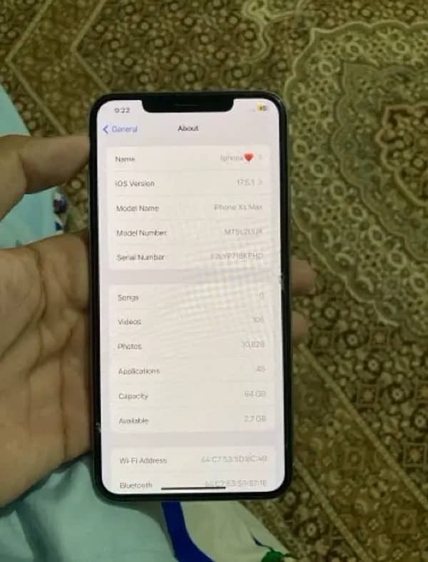 IPHONE XSMax in very good condition. 4