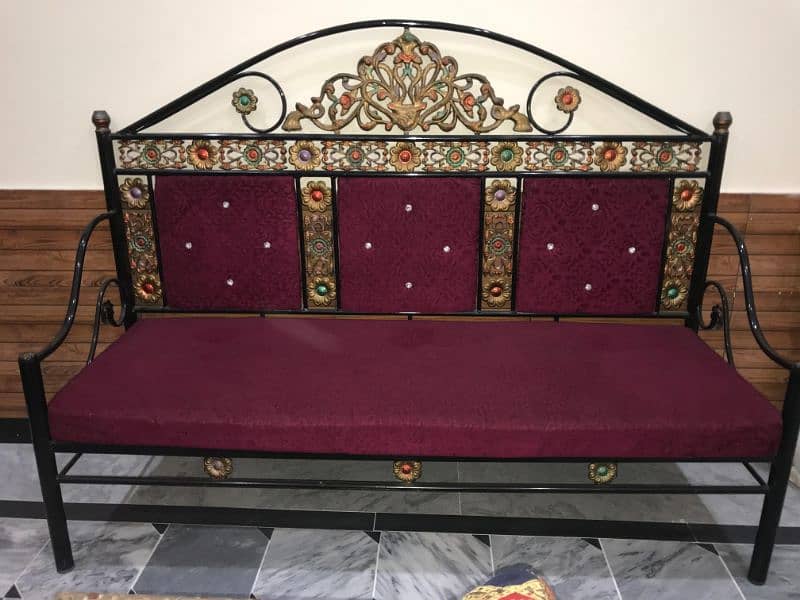 Iron Sofa For sale urgent 0