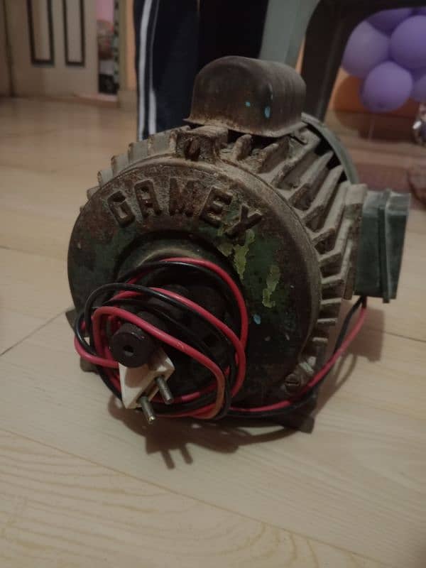 Gamex original motor 1 hp 2