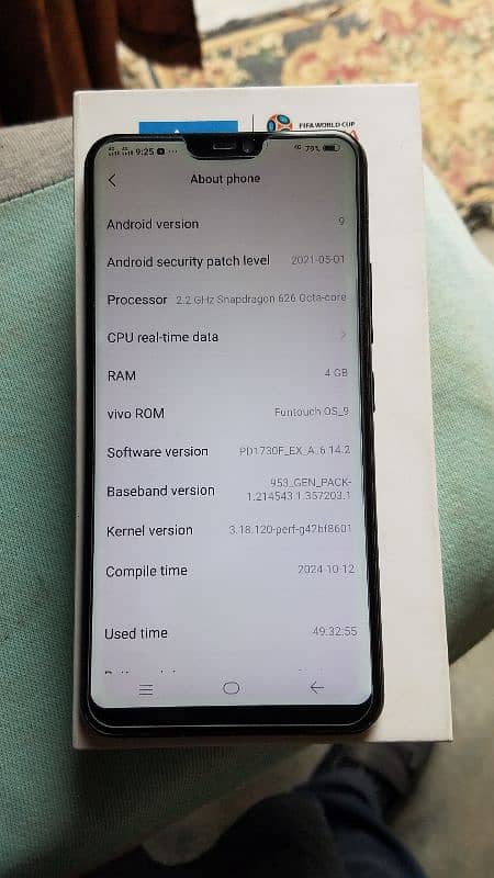 Vivo v9 4GB 64GB 4