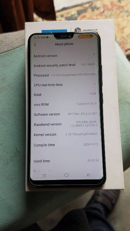 Vivo v9 4GB 64GB 5